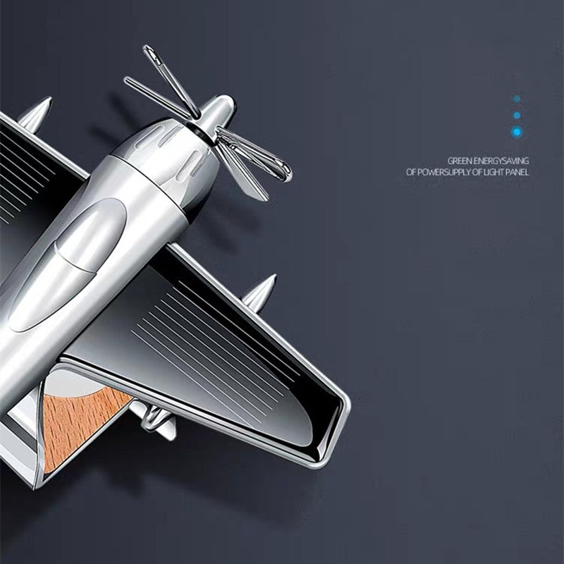 Creative Solar Aircraft Car Perfume Accessories
