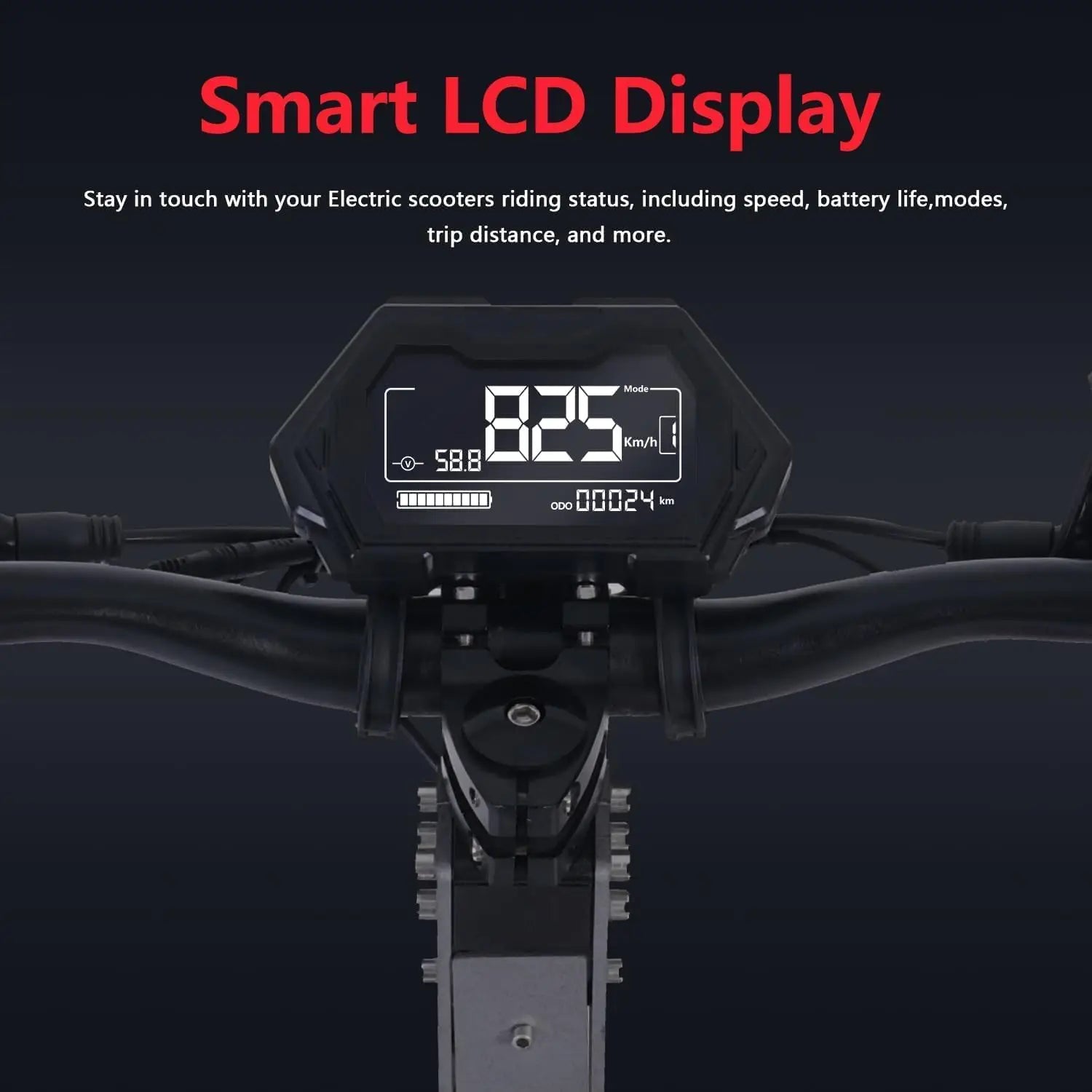 11" Adult Electric Scooter, Scooter for Adults, H8 6000W Commuter E-Scooter, 46MPH Max Speed, 40Mile Range.