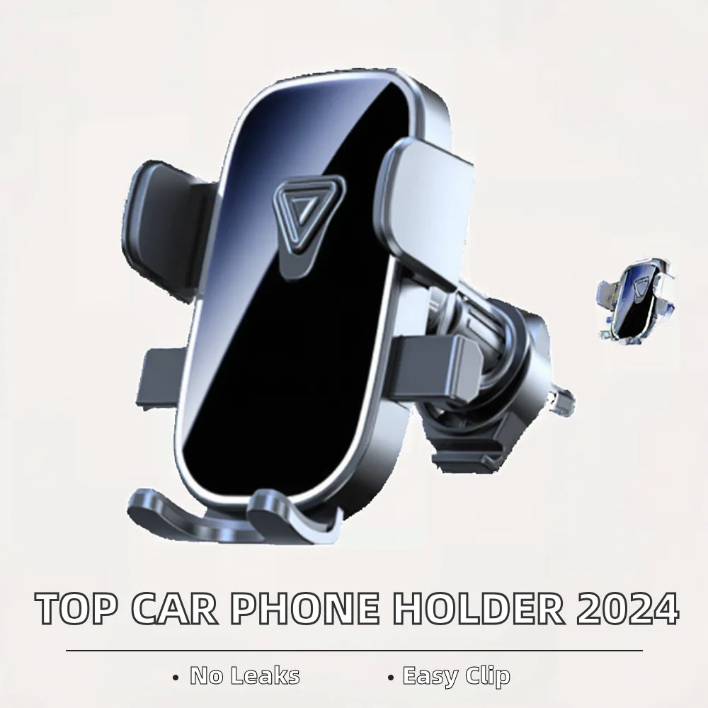 Trending 2024 Leakproof ABS Air Vent & Desk Use Car Phone Holder with Mute Clips for ///
