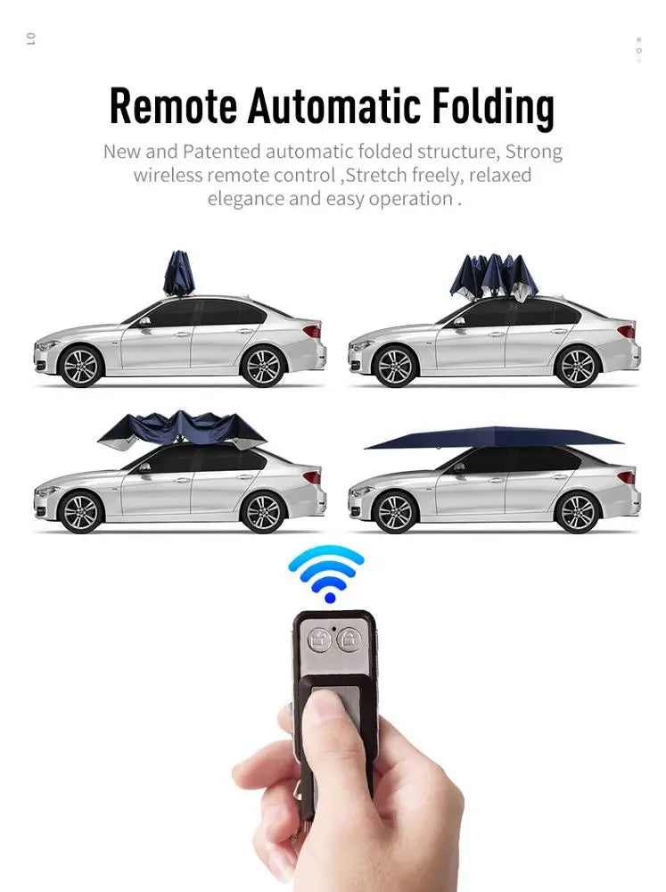Auto Folding Automatic Car Tent Umbrella Car Baby Shade