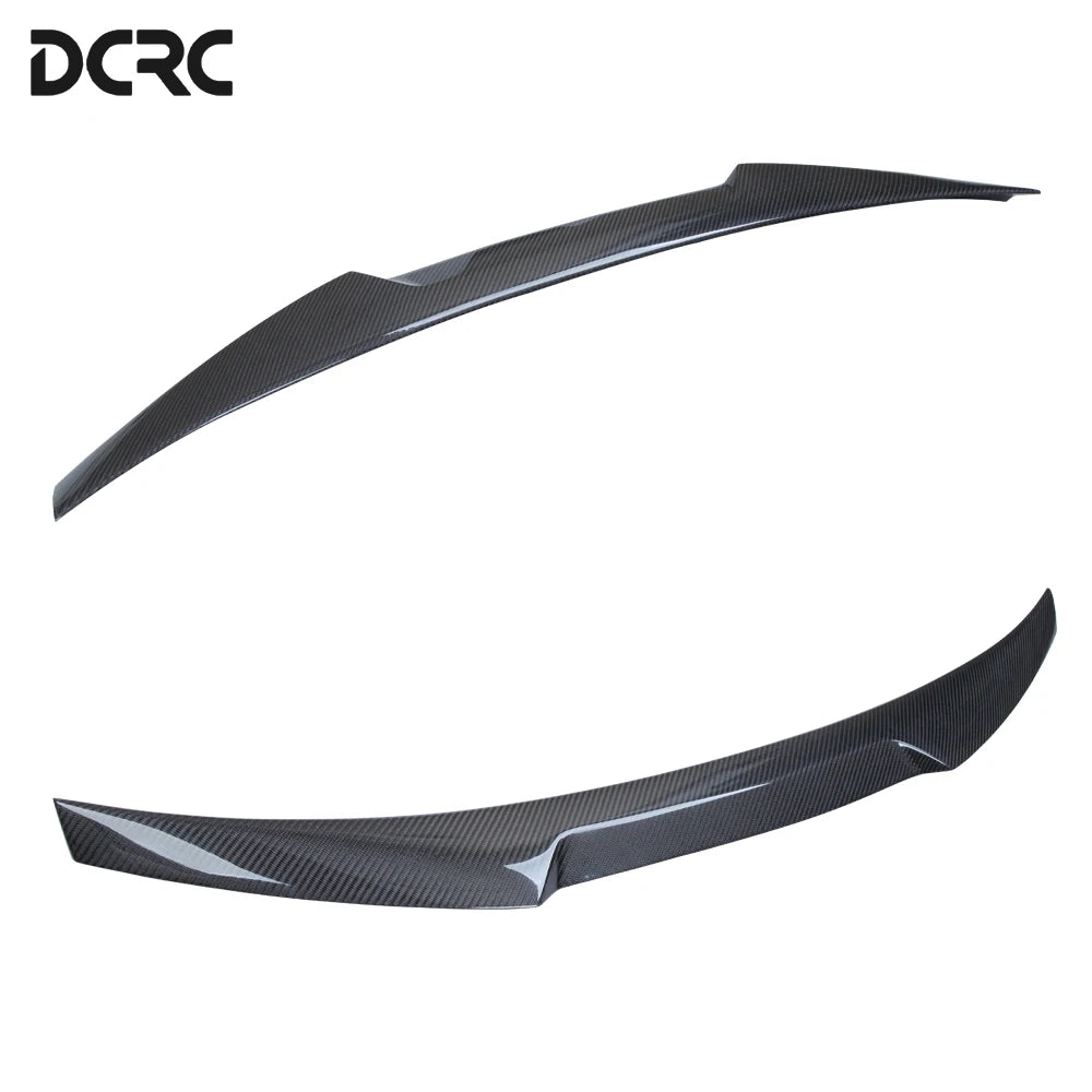 For AUDI A3 S3 RS3 8V M4Style Real Carbon Fiber Material Rear Spoiler Trunk Wing 2013-2020