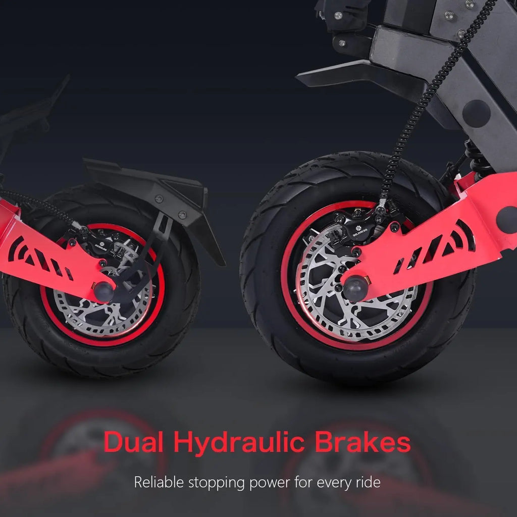 11" Adult Electric Scooter, Scooter for Adults, H8 6000W Commuter E-Scooter, 46MPH Max Speed, 40Mile Range.