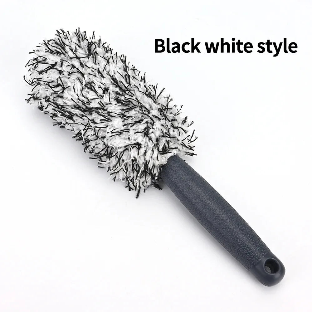 Car Wash Super Brush Plush Premium Wheels Brush Non-Slip