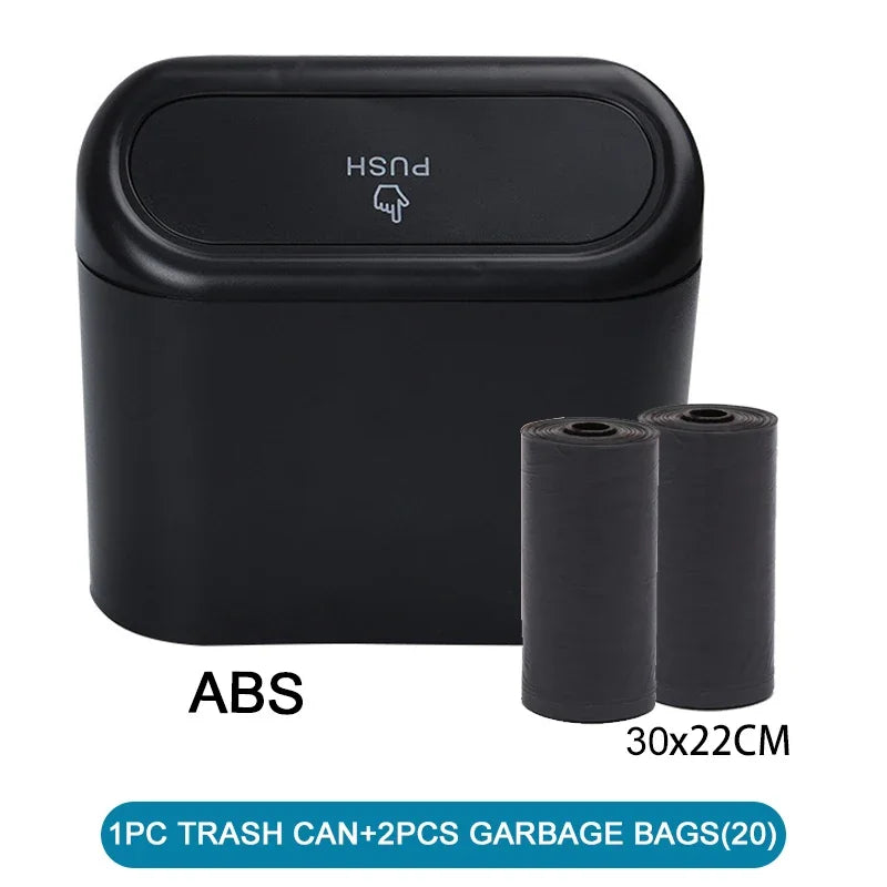 Car Trash Bin with Lid