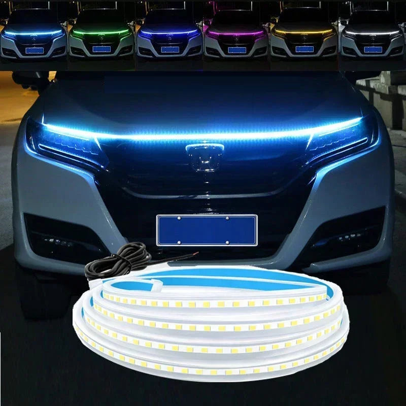 LED  Car Daytime Running Light DRL With Turn Signal