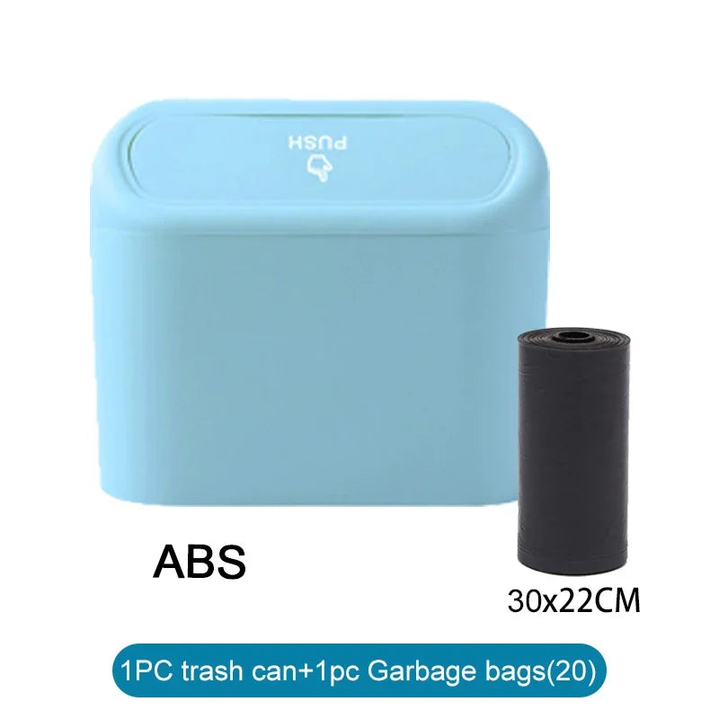 Car Trash Bin with Lid
