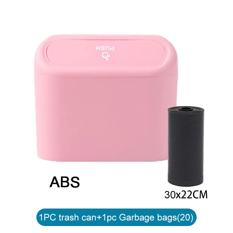 Car Trash Bin with Lid