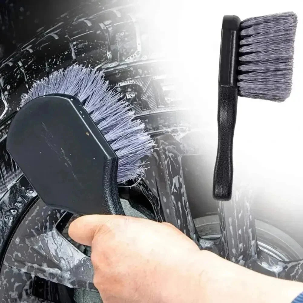 Car Wheel Cleaning Brush Detail..
