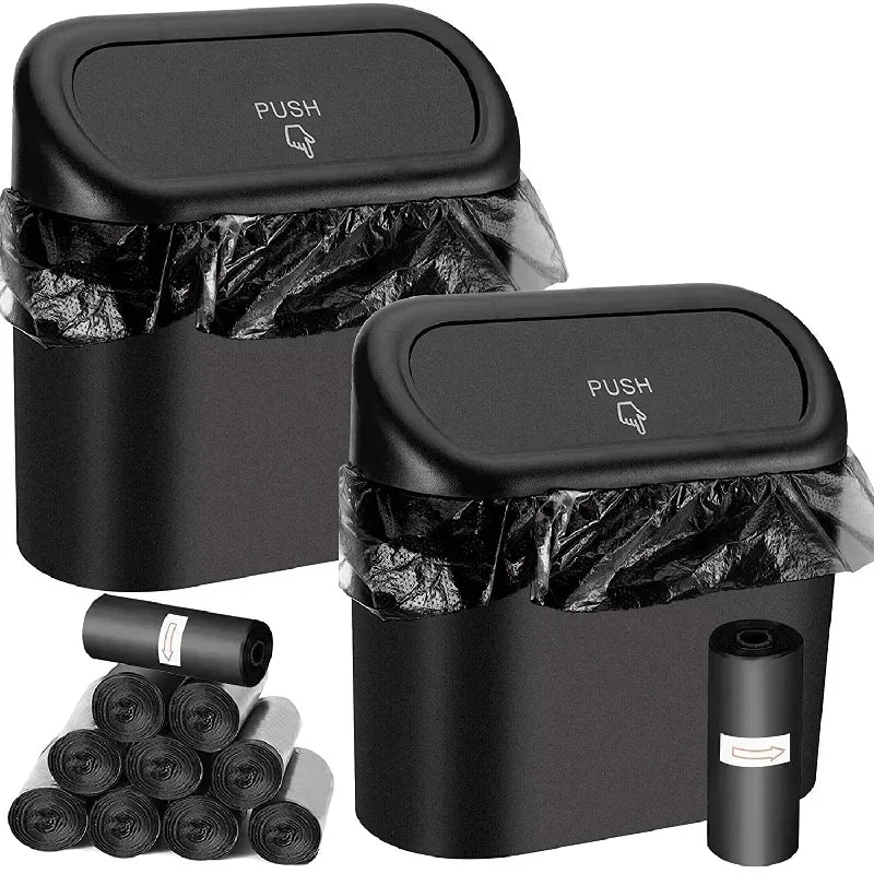 Car Trash Bin with Lid