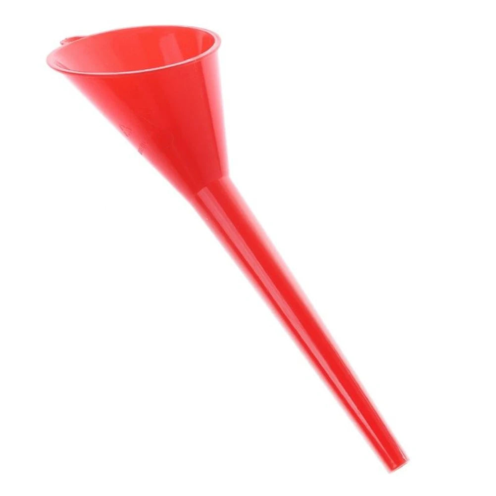 Car Long Stem Funnel Gasoline Oil Fuel Filling