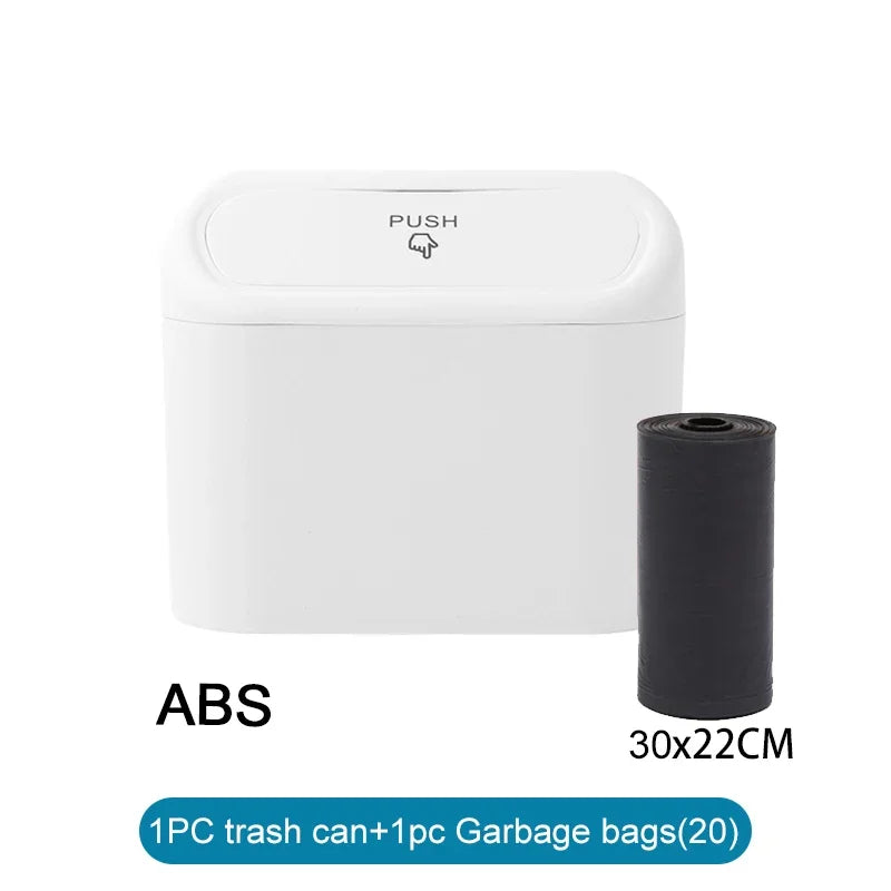 Car Trash Bin with Lid