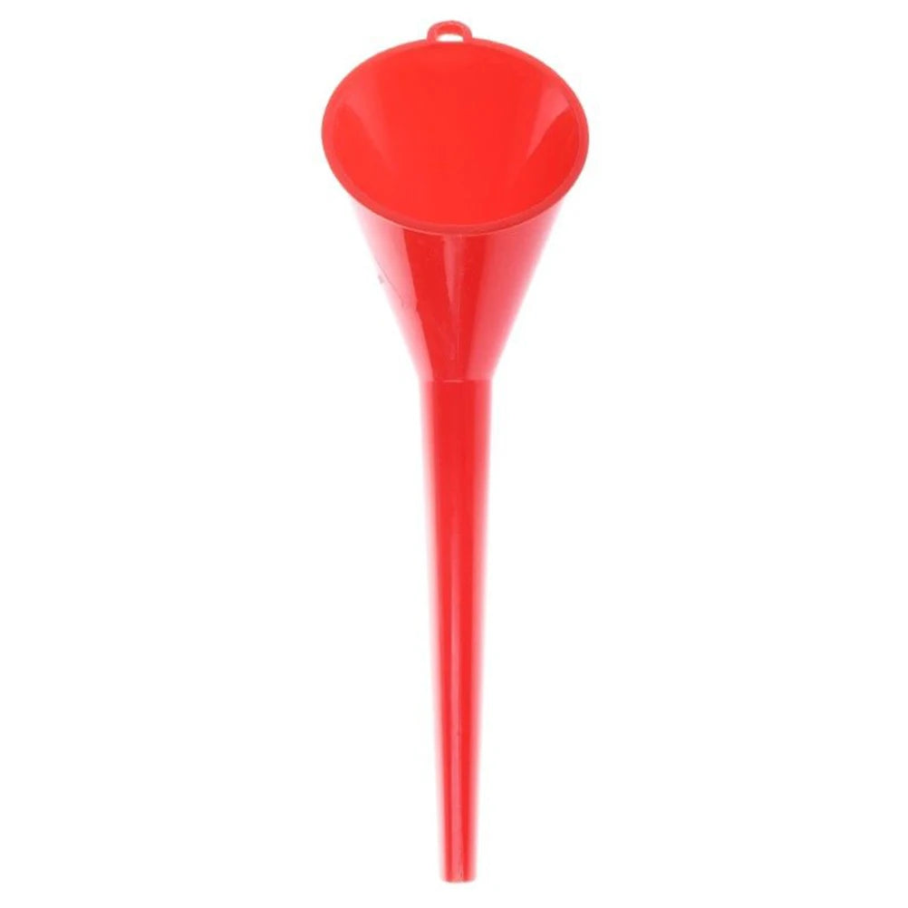 Car Long Stem Funnel Gasoline Oil Fuel Filling