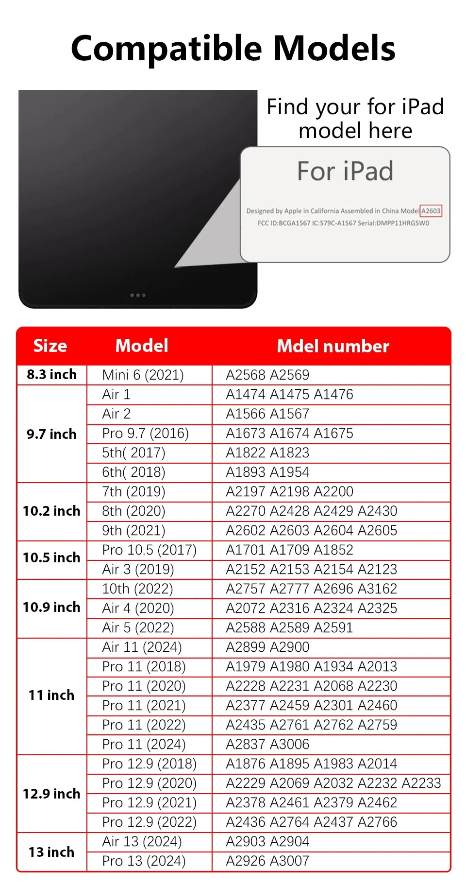 For 2026 iPad Air 11 Case iPad 10th Generation  11th A16  9th Mini6 7 13in iPad Pro11 4 5 10.9in 12.9 M2 M3 M4 M5 Holder Case