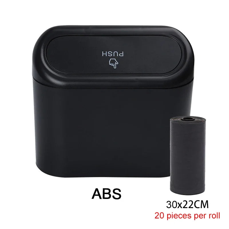 Car Trash Bin with Lid