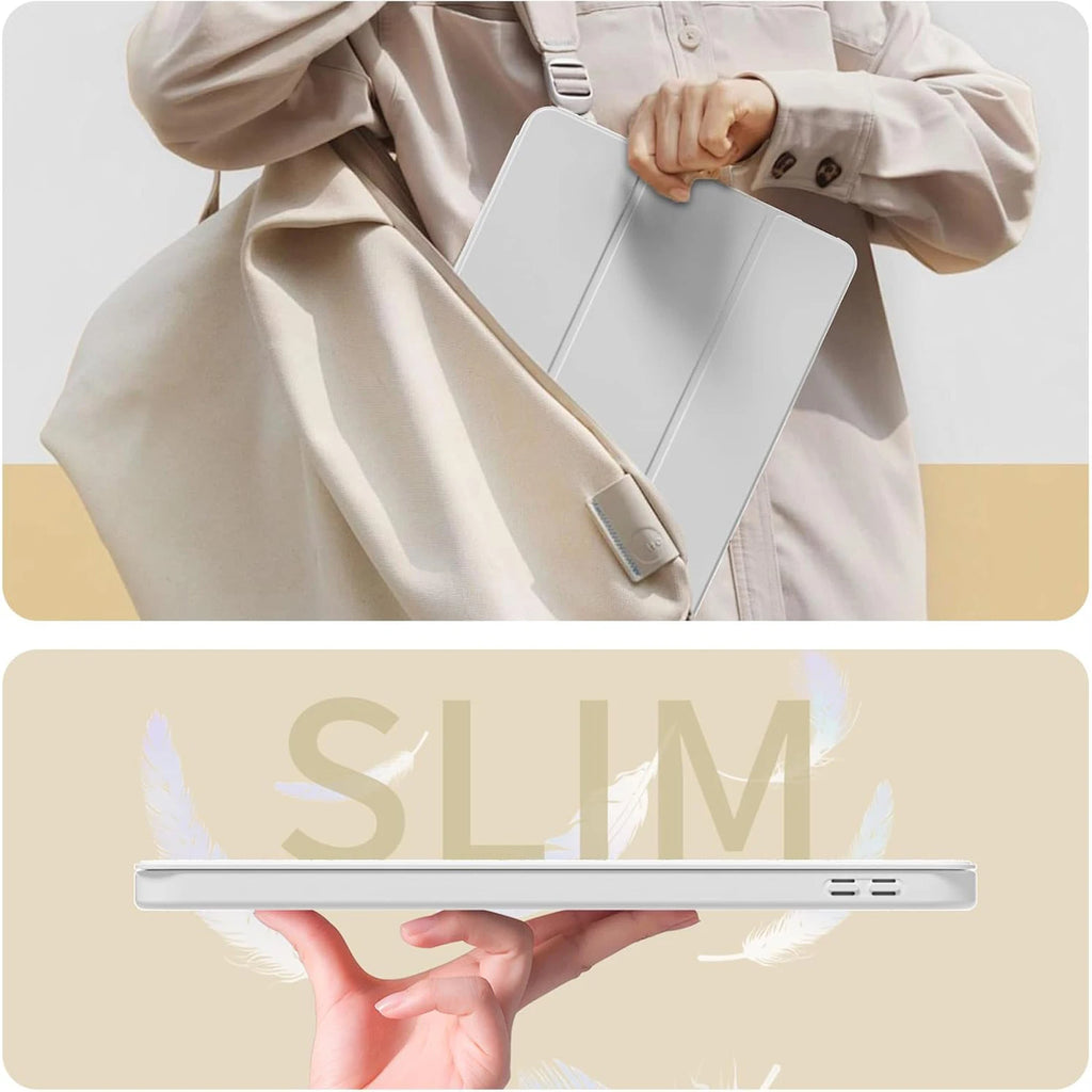 Tri-fold Flip Case For iPad Pro 12.9 inch (3rd/4th/5th/6th) 2018/2020/2021/2022 Magnetic Stand PU Leather Protective Cover