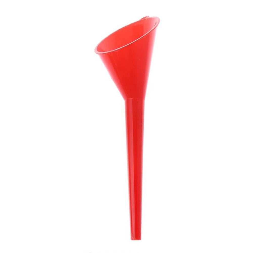 Car Long Stem Funnel Gasoline Oil Fuel Filling