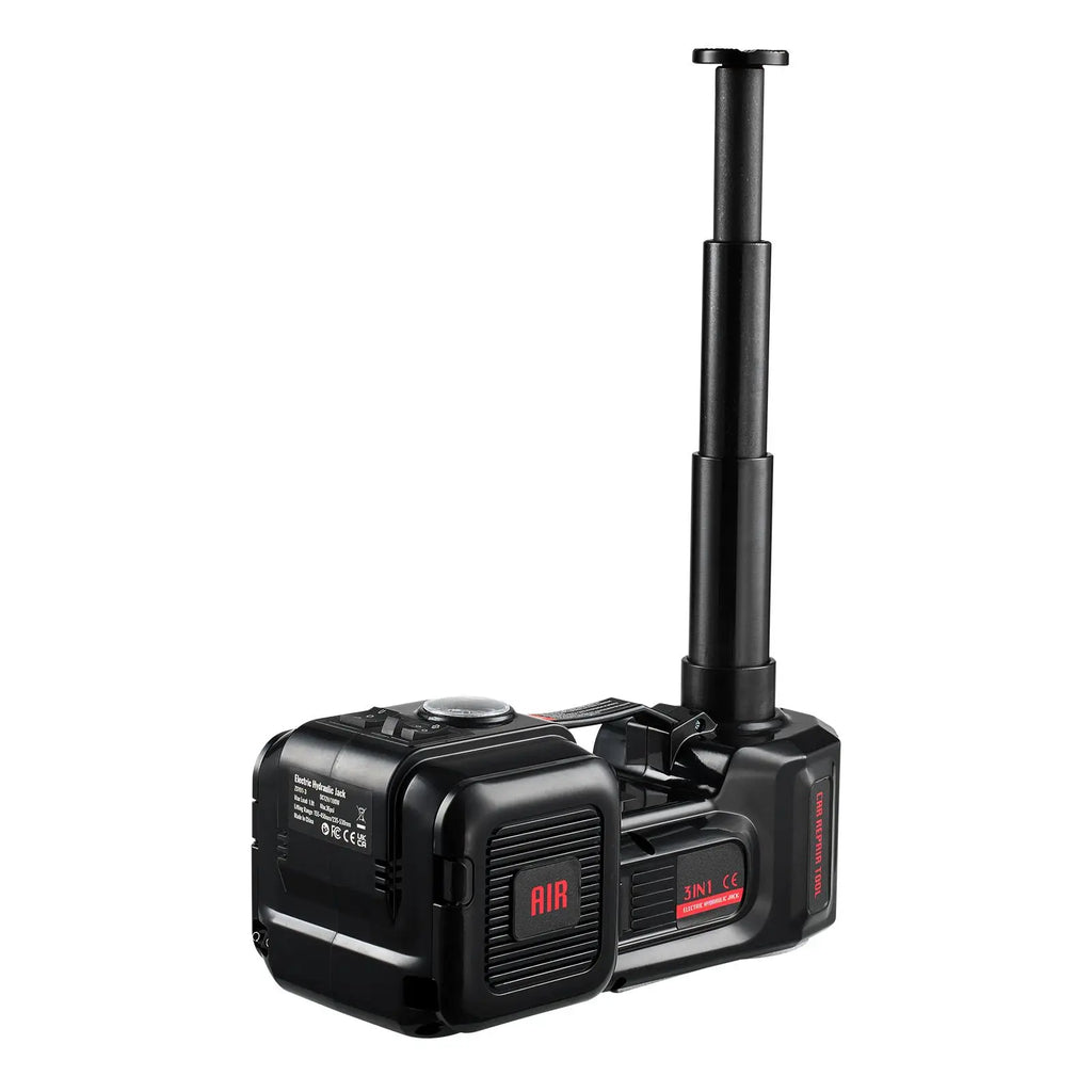 5 Tons/11000 Lbs Electric Car Jack with Built-In Inflator 12V Tire Change Replacement Steel Scissor Jack 100% Air-Powered