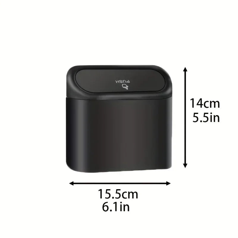 Car Trash Bin with Lid