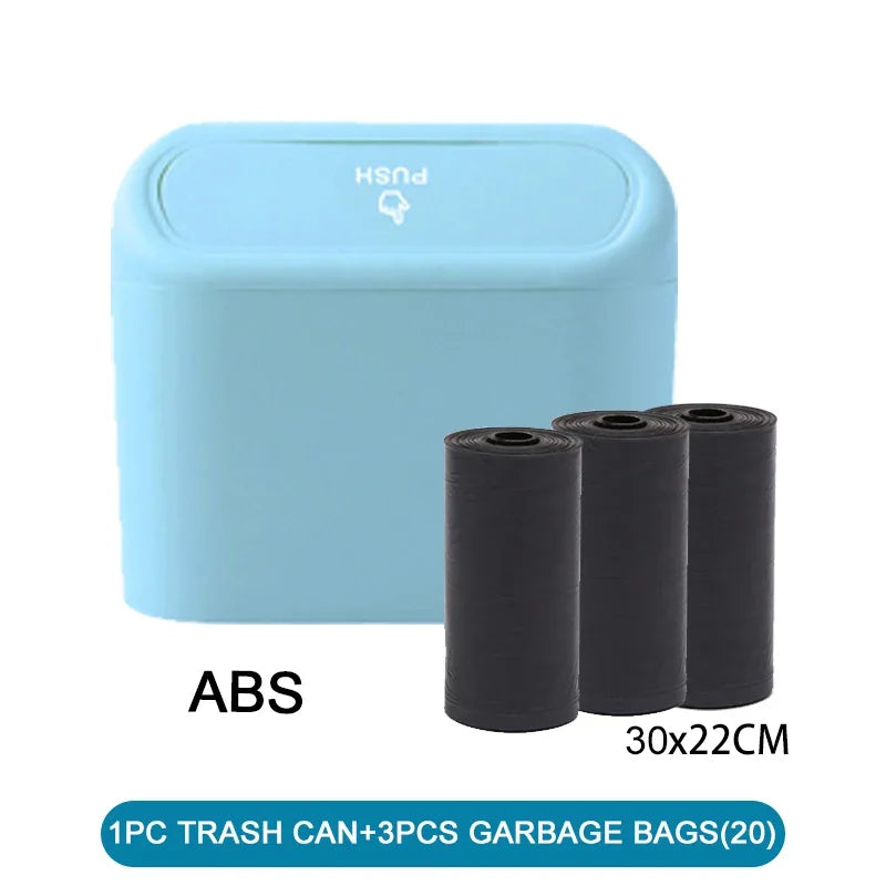 Car Trash Bin with Lid