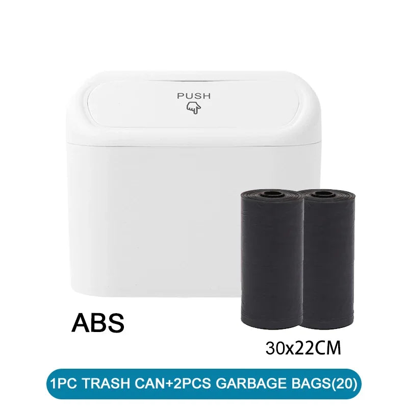 Car Trash Bin with Lid