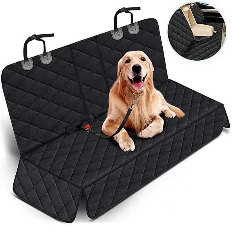 Car Dog Seat Cover for Back Seat Waterproof Auto Rear Pet Seat Protector