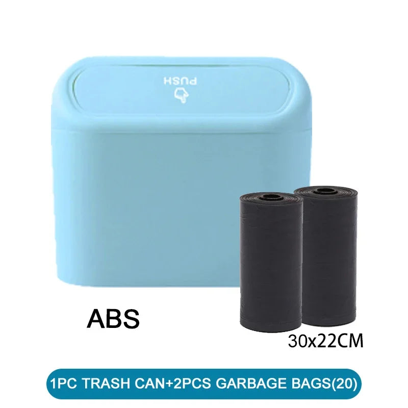 Car Trash Bin with Lid
