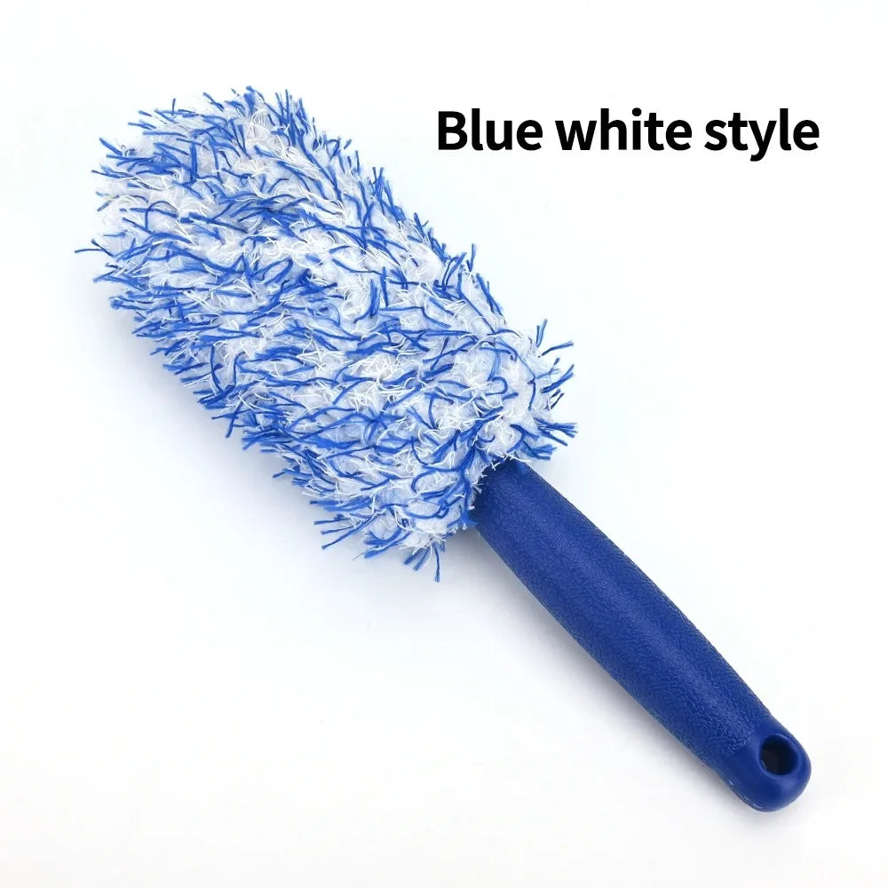 Car Wash Super Brush Plush Premium Wheels Brush Non-Slip